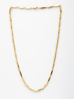 Thumbnail for NVR Men Gold-Polished Stainless Steel Chain - Distacart