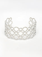Thumbnail for NVR Women's Silver-Plated Cuff Bracelet - Distacart