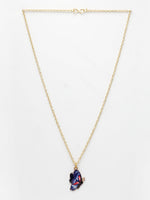 Thumbnail for NVR Women's Gold-Polished Chain With Butterfly Pendant