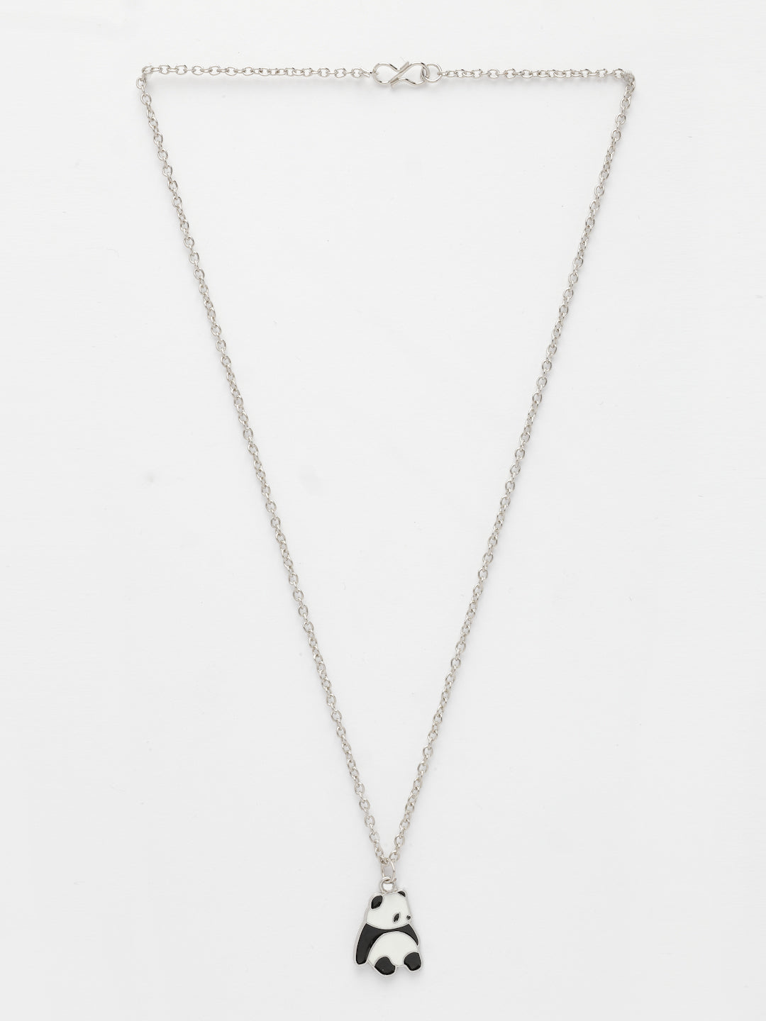 NVR Women's Silver-Plated Chain With Panda Pendant - Distacart
