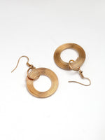 Thumbnail for NVR Women's Gold-Polished Circular Shaped Jewellery set - Distacart