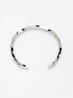 Thumbnail for NVR Men's Silver-Plated Stainless Steel Cuff Bracelet - Distacart