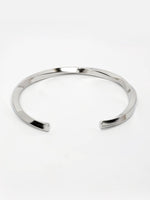 Thumbnail for NVR Men's Silver-Plated Stainless Steel Cuff Bracelet - Distacart