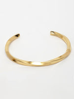 Thumbnail for NVR Men's Gold-Polished Stainless Steel Cuff Bracelet - Distacart