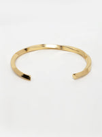 Thumbnail for NVR Men's Gold-Polished Stainless Steel Cuff Bracelet - Distacart