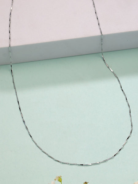 NVR Women's Silver-Plated Chain - Distacart