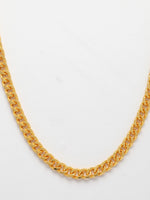 Thumbnail for NVR Men's Gold-Polished Minimal Chain - Distacart