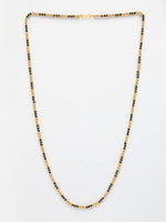 Thumbnail for NVR Women's Gold-Polished Artificial Beads Chain