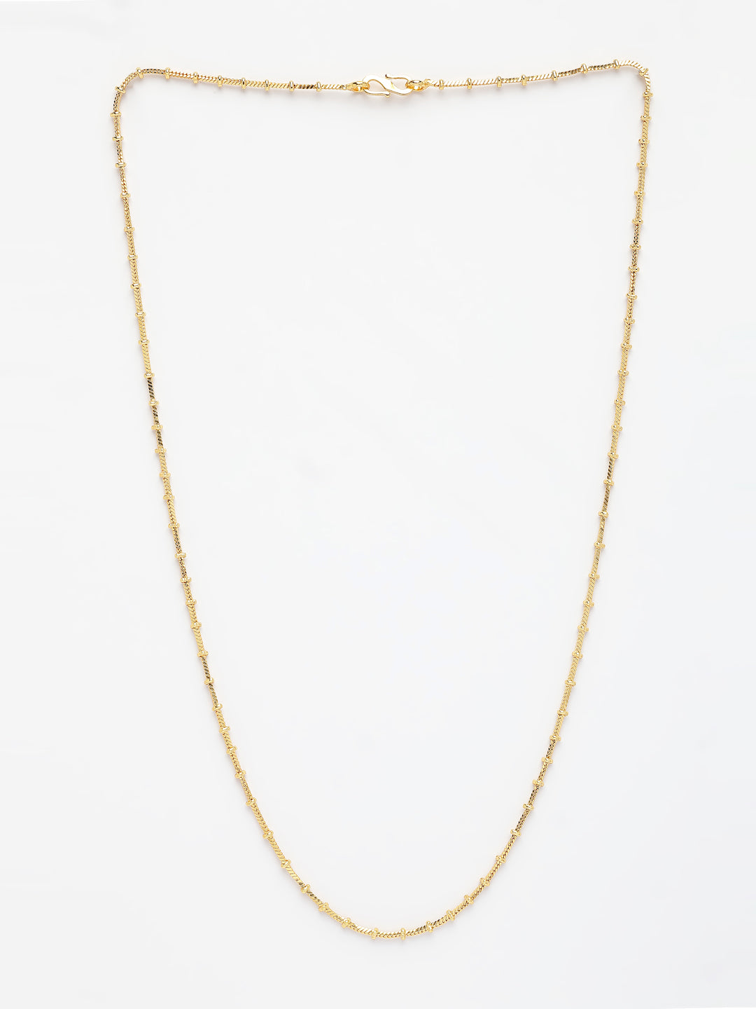 NVR Women's Gold-Polished Minimal Chain