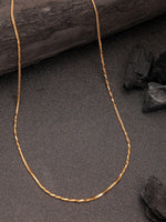Thumbnail for NVR Women's Gold-Polished Minimal Chain