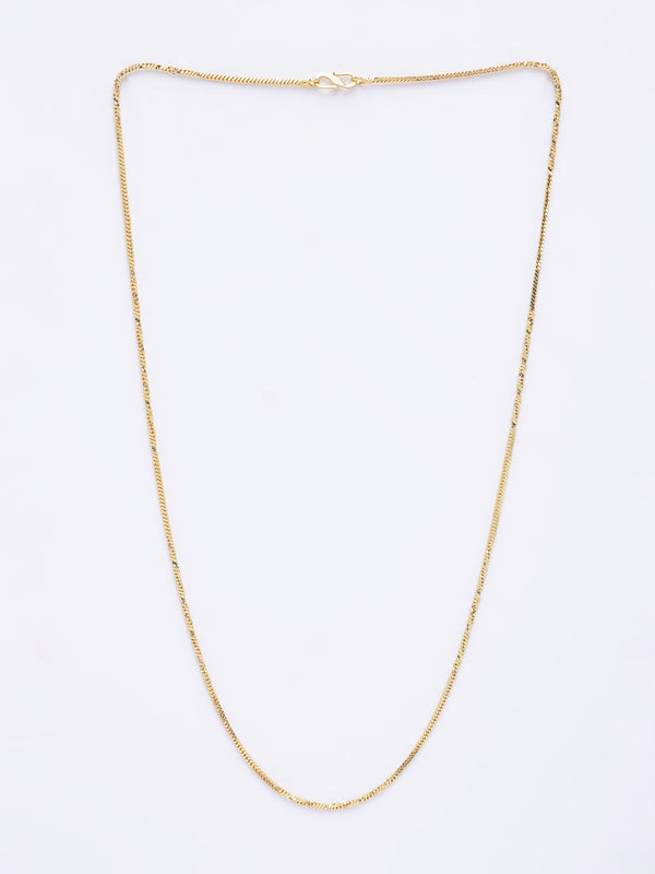 NVR Women's Gold-Polished Minimal Chain