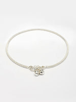 Thumbnail for NVR Women's Pair of 2 Silver-Plated Anklets