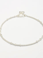Thumbnail for NVR Women's Set of 2 Silver-Plated Anklets