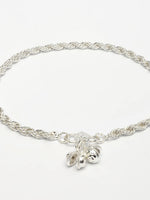 Thumbnail for NVR Women's Set of 2 Silver-Plated Anklets