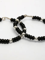 Thumbnail for NVR Kids Pair of 2 Rhodium-Plated Artificial Beads Nazariya Kada Bracelet