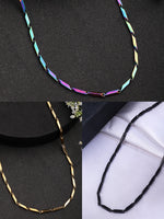 Thumbnail for NVR Men Set of 3 Stainless Steel Stylish Chain - Distacart