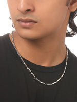 Thumbnail for NVR Men Set of 3 Stainless Steel Trendy Stylish Chain - Distacart