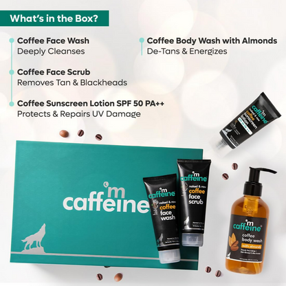 mCaffeine Gift Kit Set For Women & Men - Distacart
