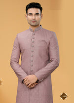 Thumbnail for Joban Fashion Men's Light Purple Seltor Plain Kurta Pyjama set - Distacart