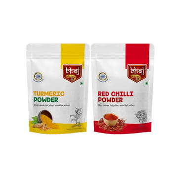 Bhoj Masale Haldi And Red Chilli Powder - Distacart