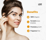 Thumbnail for Love Earth Organic Eyelash Growth Serum - Dista
