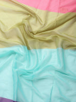 Thumbnail for Ahalyaa Women's Traditional Semi Stitch Saree - Blue - Distacart