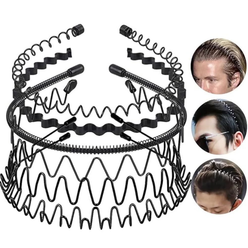 Bronson Professional Metal Hair Band Set - Black - Dista