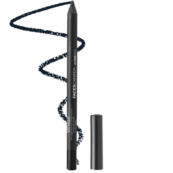 Faces Canada Ultime Pro Eye Pencil - Solid Black 02 - Distacart