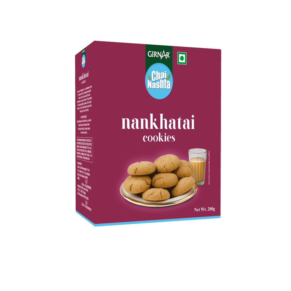Girnar Chai Nashta - Nankhatai Cookies - Distacart