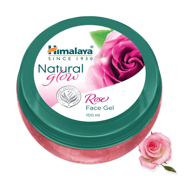 Himalaya Natural Glow Rose Face Gel - Distacart