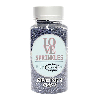 confect navy vermicelli sprinkles br b 90 gms b