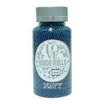 Thumbnail for confect navy blue disco balls sprinkles 2 mm 120 gms