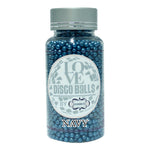 Thumbnail for confect navy blue disco balls sprinkles 4 mm 120 gms