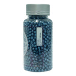 Thumbnail for confect navy blue disco balls sprinkles 6 mm 120 gms
