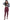 Maroon Nylon Viscose Ankle Length Jegging - Hiral Fashion