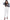 White Nylon Viscose Ankle Length Jegging - Hiral Fashion