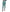 Green Nylon Viscose Ankle Length Jegging - Hiral Fashion