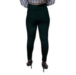 Thumbnail for Black Nylon Viscose Ankle Length Jegging - Hiral Fashion