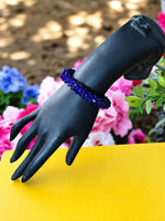 Thumbnail for Inhanns Unisex Crystal Bloom – Adjustable Crystal Bead Bracelets - Blue - Distacart