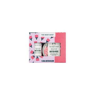 The Body Shop Floral British Rose Bloom Gift Box Kit - Distacart