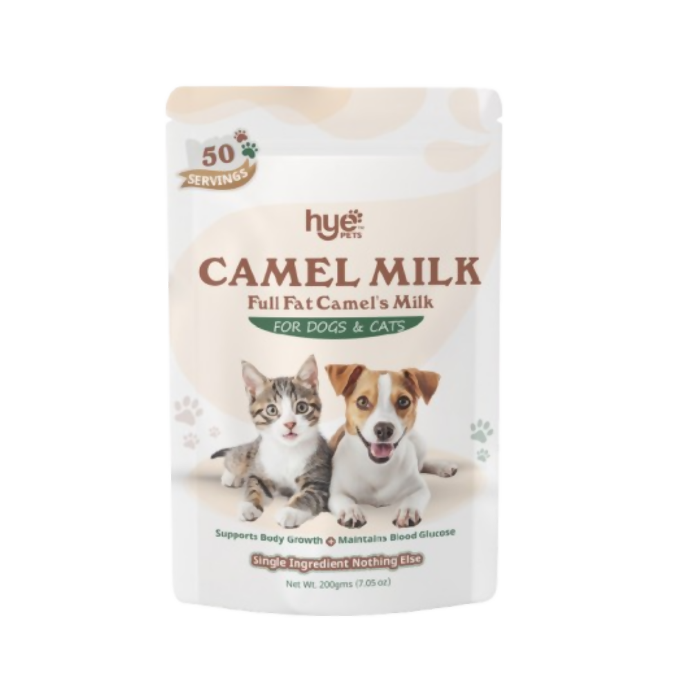 Hye Pets Full Fat Camel Milk Powder For Dogs And Cats - Distacart