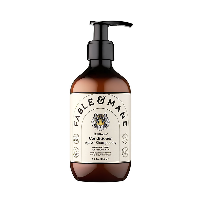 Fable & Mane HoliRoots Hydrating Conditioner For Smooth Frizz-Free Hair With Coconuts And Turmeric - Distacart