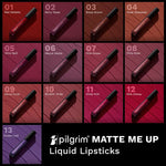 Thumbnail for Pilgrim Liquid Matte Lipstick with Hyaluronic Acid - Blushing Nude - Distacart