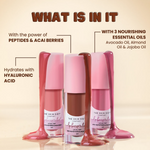 Thumbnail for The Skin Diet Company Lip Barrier Tint High Shine Gloss Oil - Fall Brown - Distacart