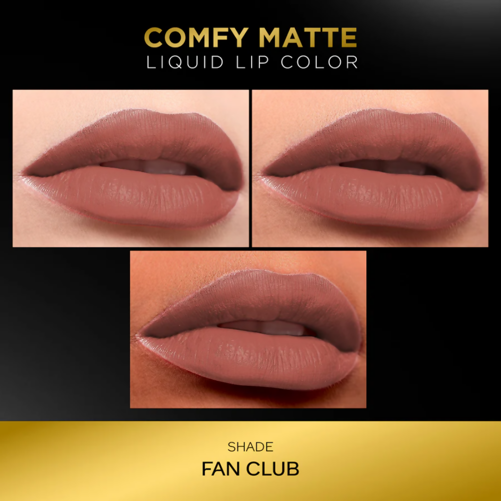Faces Canada Comfy Matte Liquid Lipstick - Fan Club 27 - Distacart