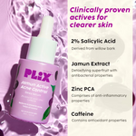Thumbnail for PLIX The Plant Fix Jamun Active Acne Regime - Cleanser, Acne Mark Serum, Moisturizer & Body Wash For Women & Men - Distacart