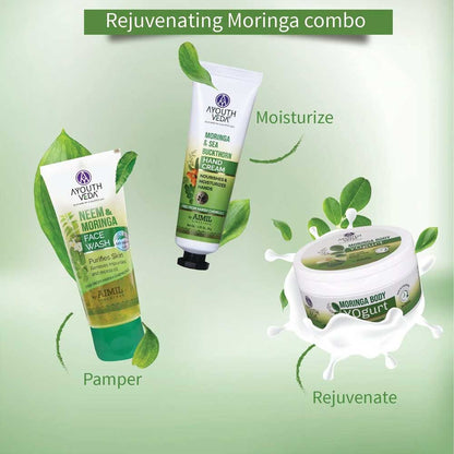 Ayouthveda Neem and Moringa Face Wash - Distacart