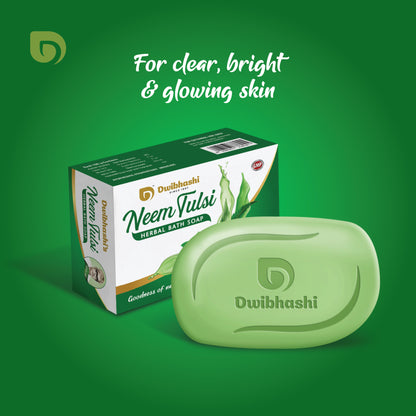 Dwibhashi Neem Tulsi Soap - Distacart