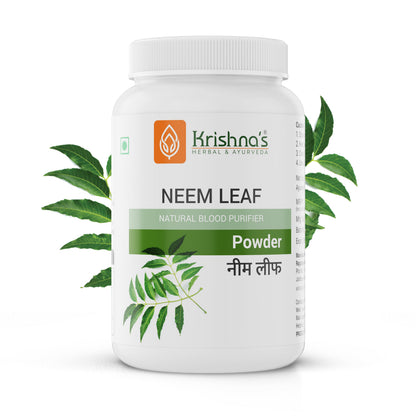 Krishna'S Herbal & Ayurveda Neem Leaf Powder - Distacart