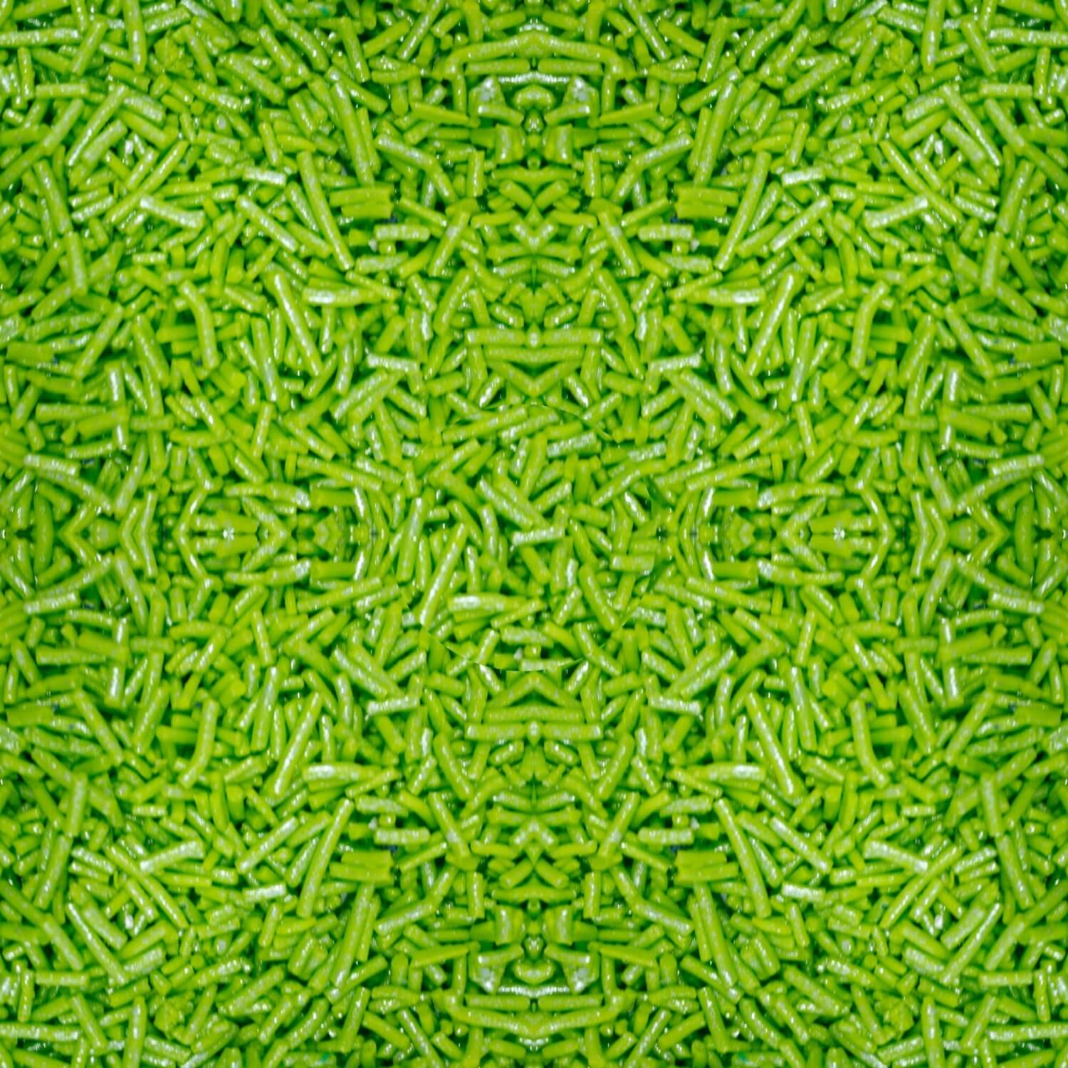 confect neon green vermicelli sprinkles 90 gms